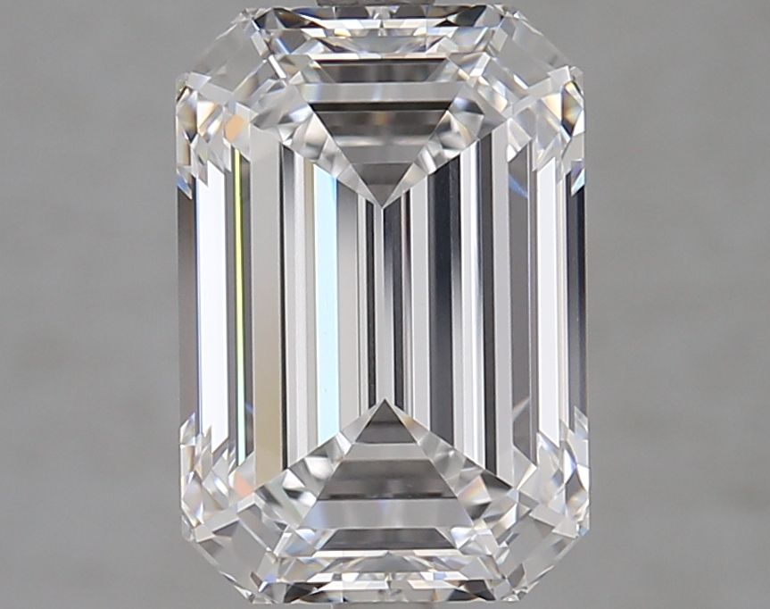 Diamant Émeraude 4.04 ct - Couleur D - Pureté VVS1