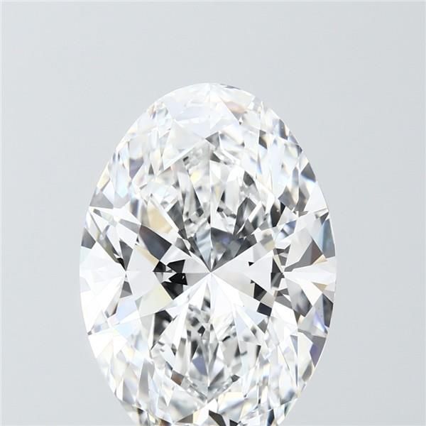 6.02 ct. oval Lab Grown Diamond front image