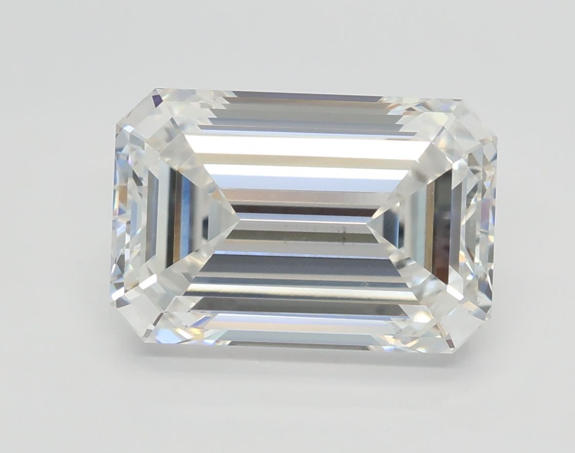 Diamant Émeraude 3.04 ct - Couleur E - Pureté VS2