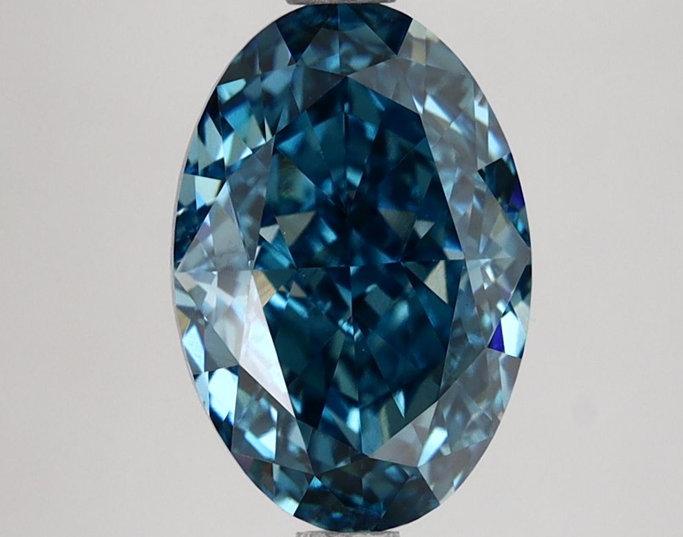 3.06 ct. oval Lab Grown Diamond front image