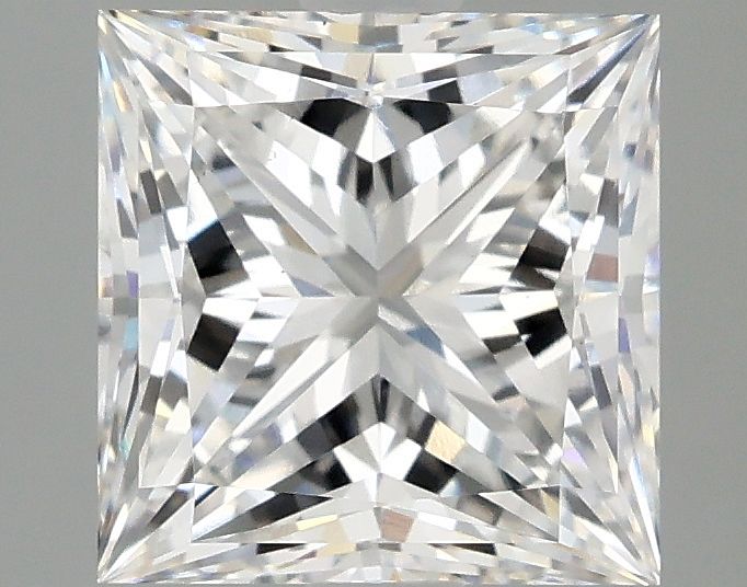 2.22 ct. princess Lab Grown Diamond front image