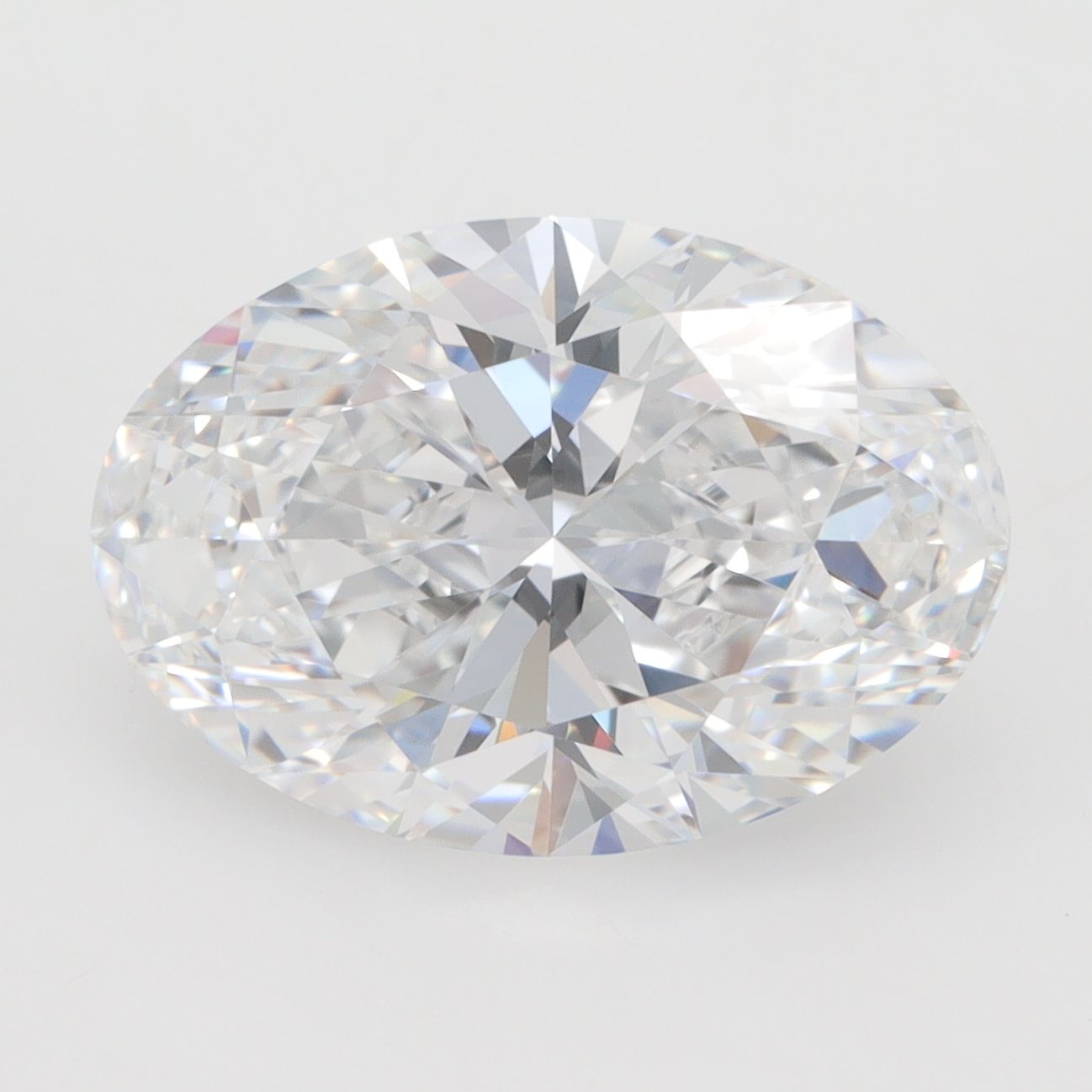 4.02 ct. oval Lab Grown Diamond front image