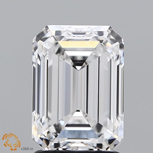 2.10 ct. emerald Lab Grown Diamond front image