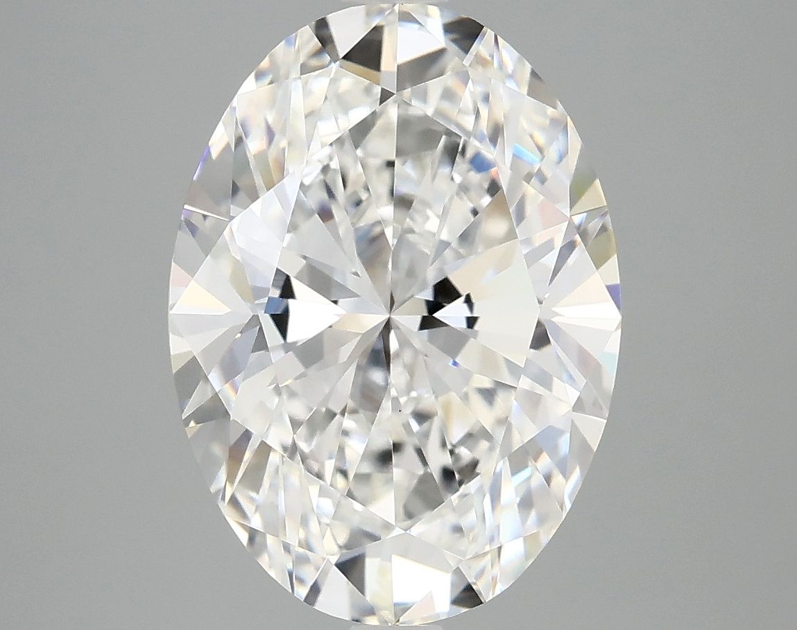 5.03 ct. oval Lab Grown Diamond front image