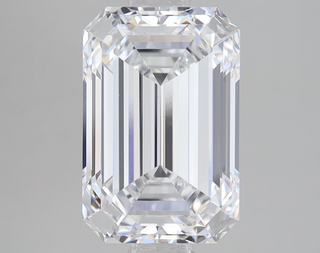 Diamant Émeraude 3.51 ct - Couleur D - Pureté VS1