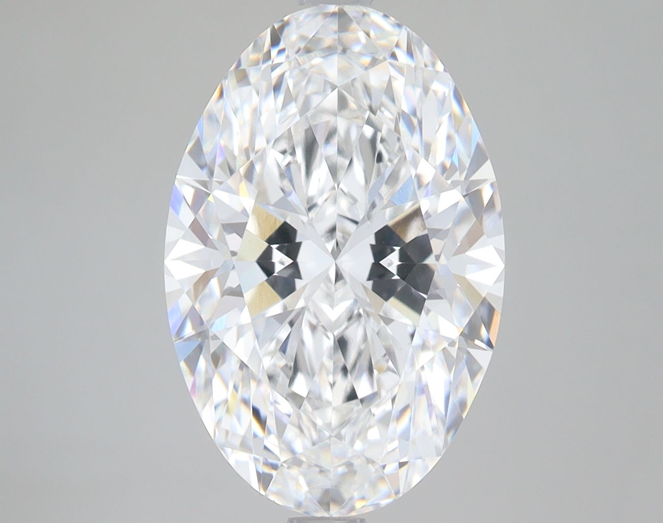 5.06 ct. oval Lab Grown Diamond front image