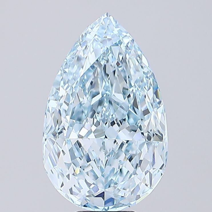 7.04 ct. pear Lab Grown Diamond front image
