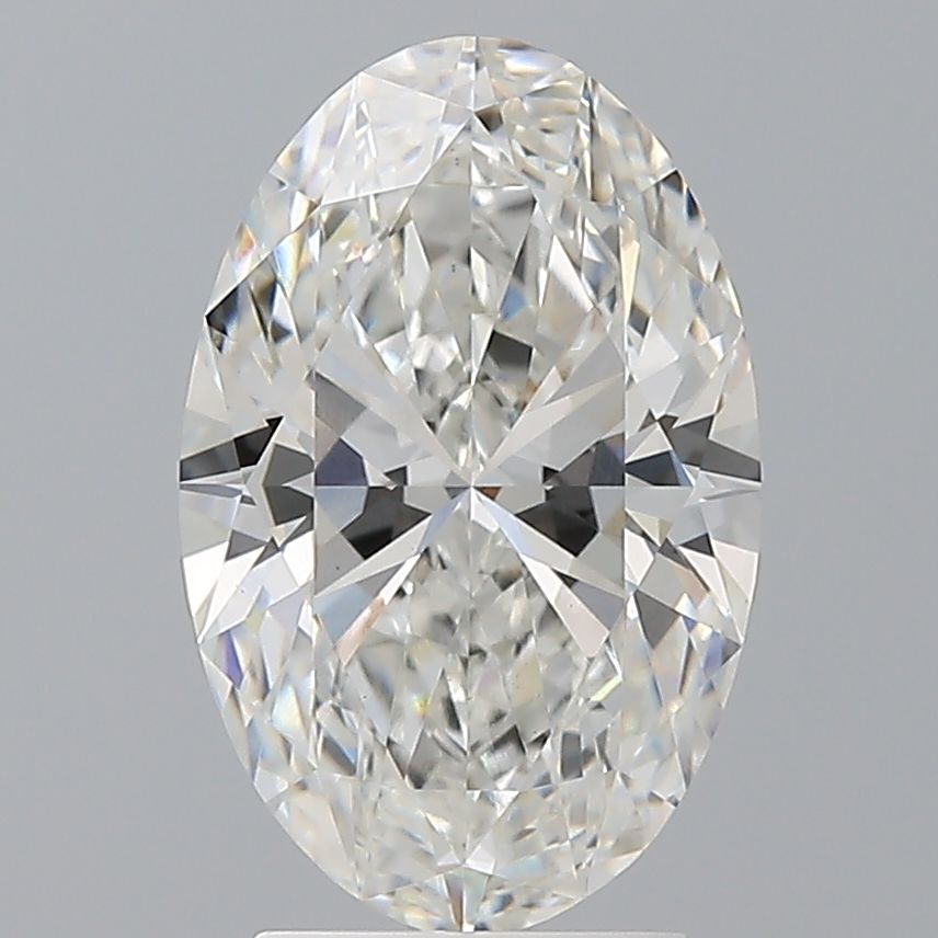 3.09 ct. oval Lab Grown Diamond front image