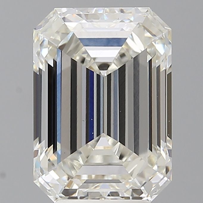 5.09 ct. emerald Lab Grown Diamond front image