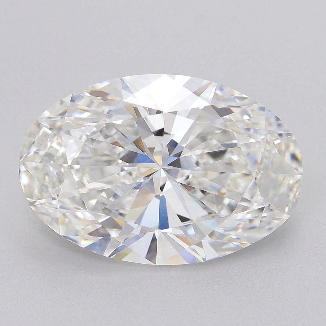 9.07 ct. oval Lab Grown Diamond front image