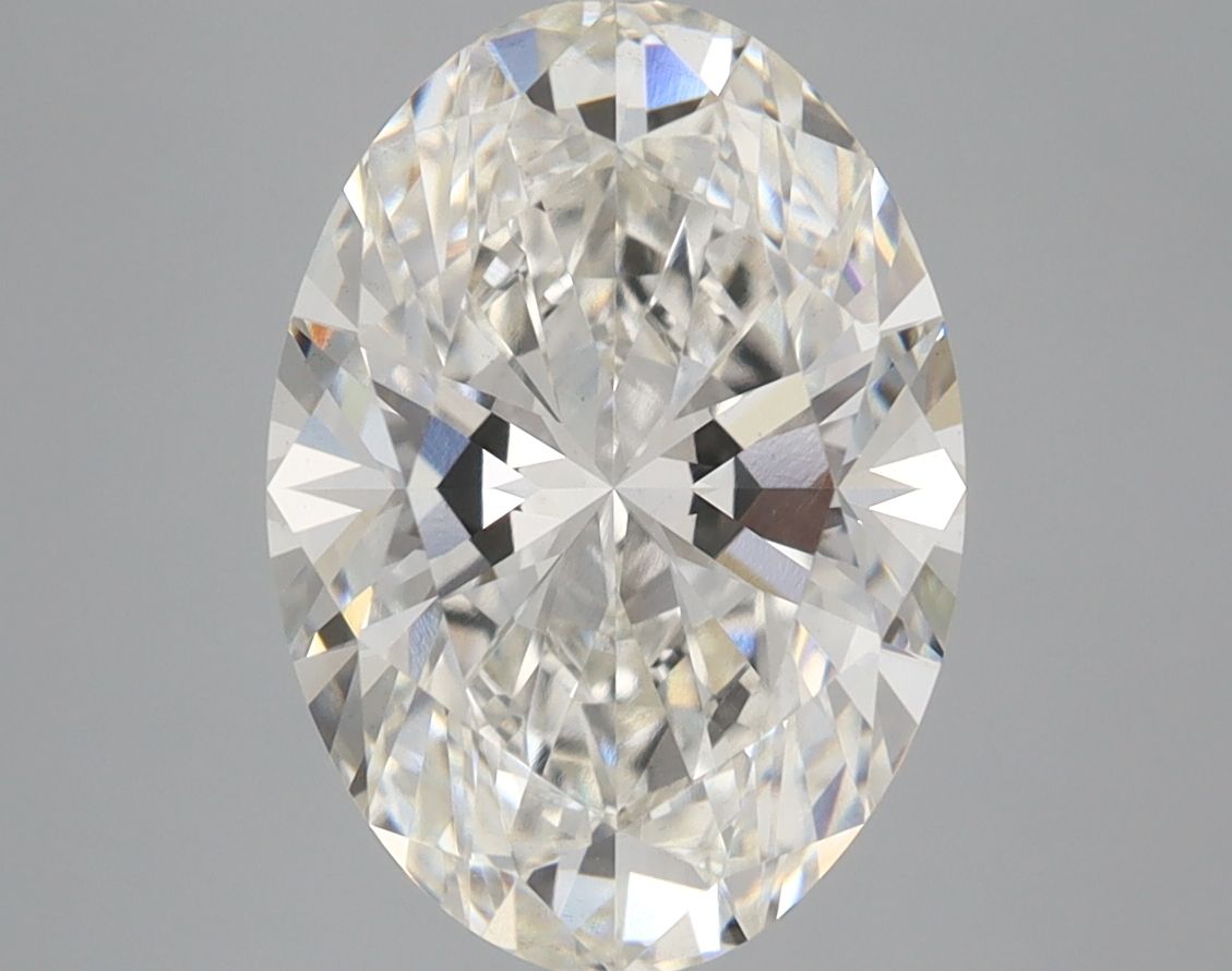 3.88 ct. oval Lab Grown Diamond front image