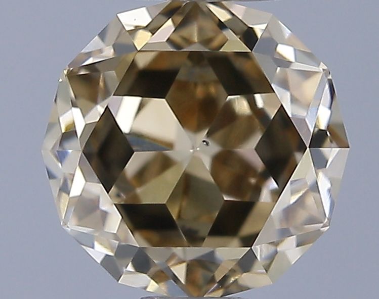 Diament 1.11 ct Yellow Brown/VS2