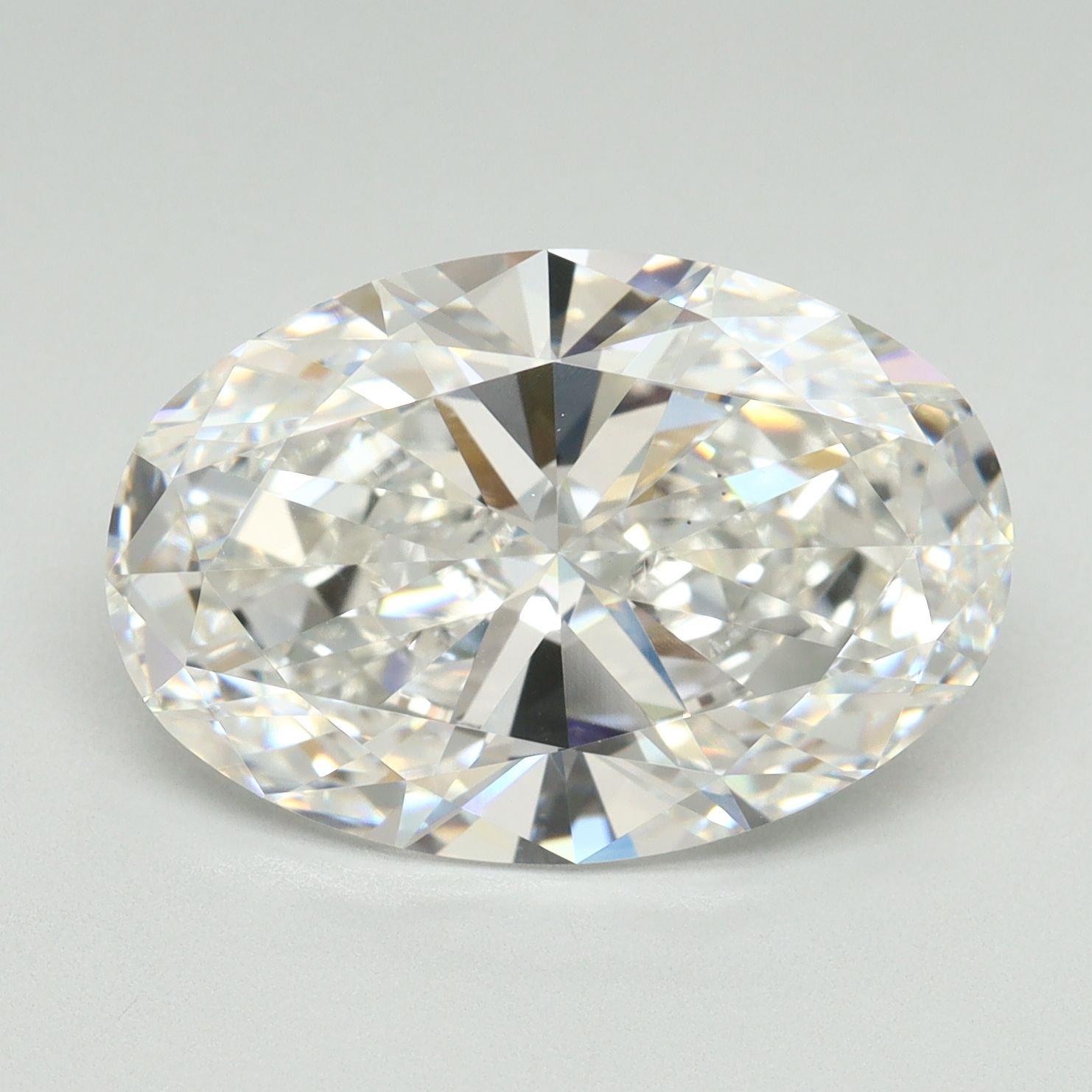 7.00 ct. oval Lab Grown Diamond front image