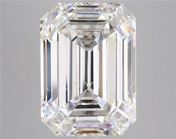 12.07 ct. emerald Lab Grown Diamond front image