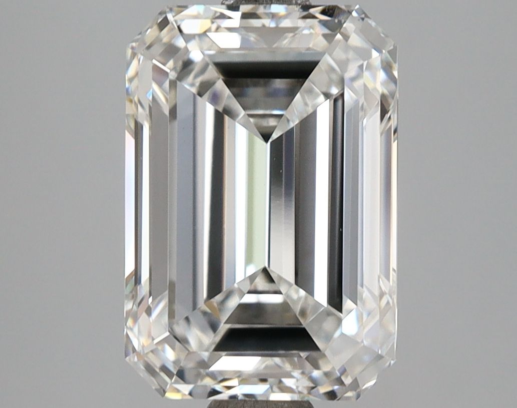 3.76 ct. emerald Lab Grown Diamond front image