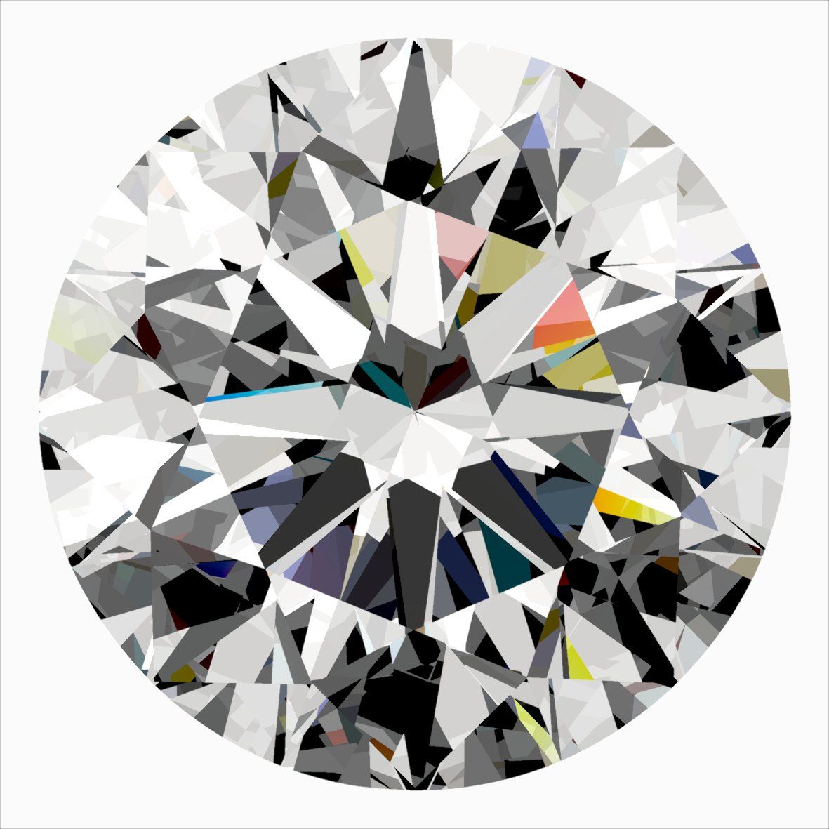 0.33 ct Round diamond