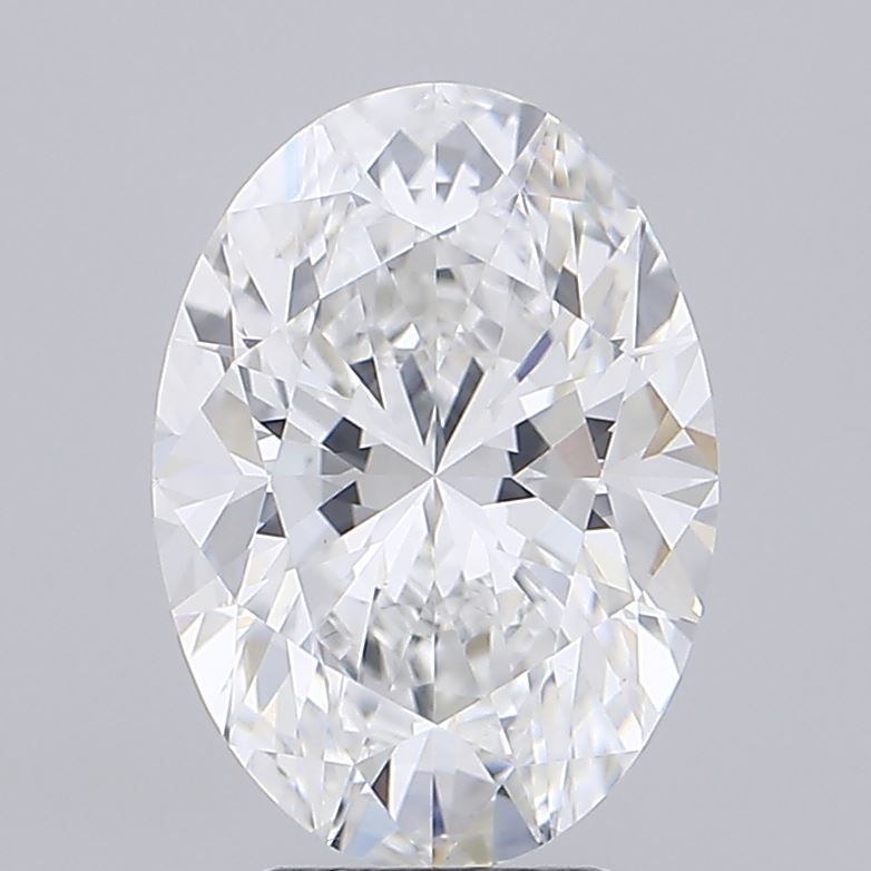 4.57 ct. oval Lab Grown Diamond front image