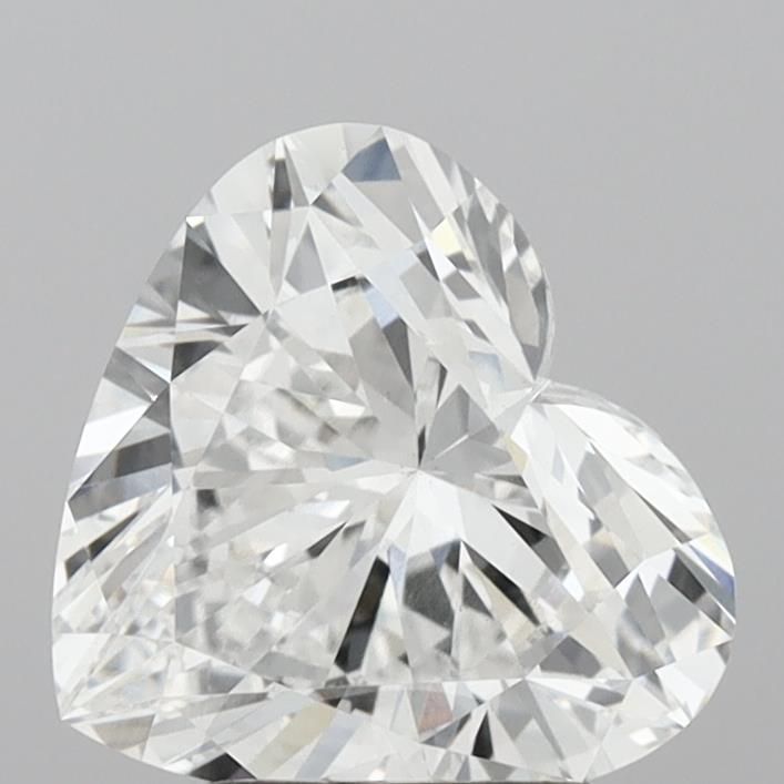 2.72 ct. heart Lab Grown Diamond front image