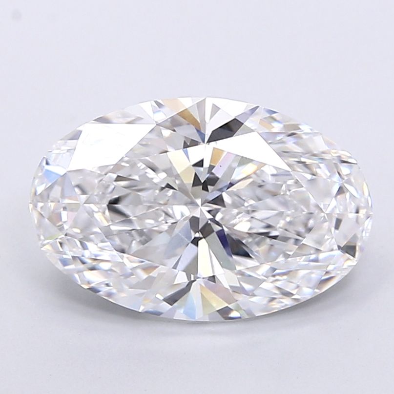 4.25 ct. oval Lab Grown Diamond front image