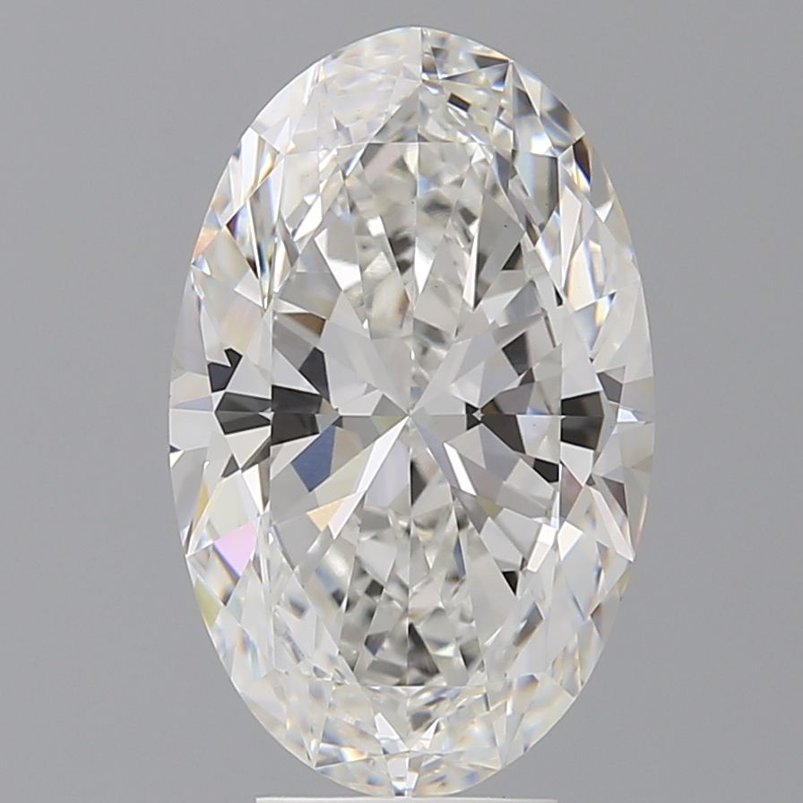 5.55 ct. oval Lab Grown Diamond front image