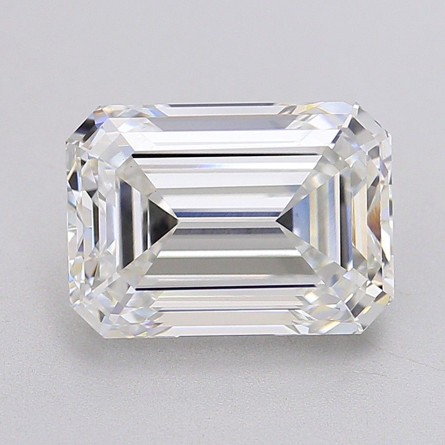 4.12 ct. emerald Lab Grown Diamond front image