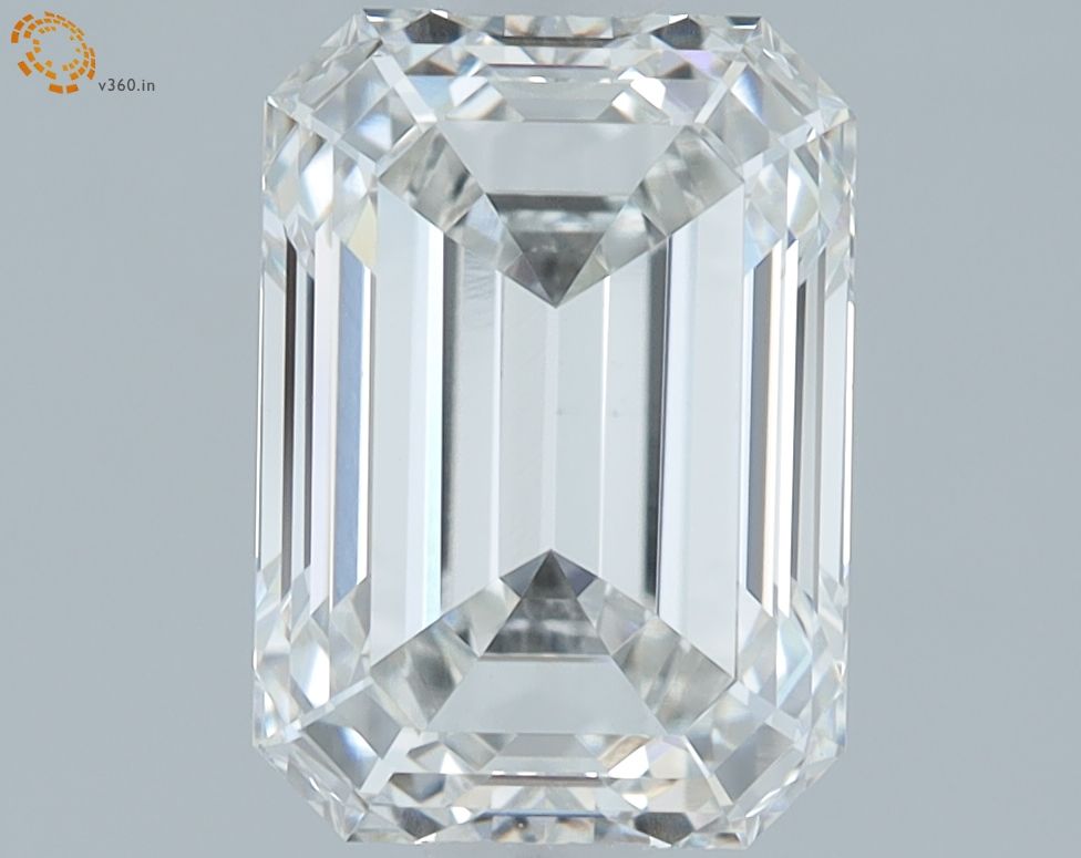 1.76 ct. emerald Lab Grown Diamond front image