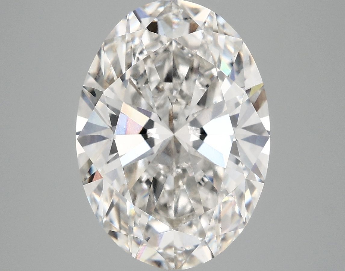 5.01 ct. oval Lab Grown Diamond front image