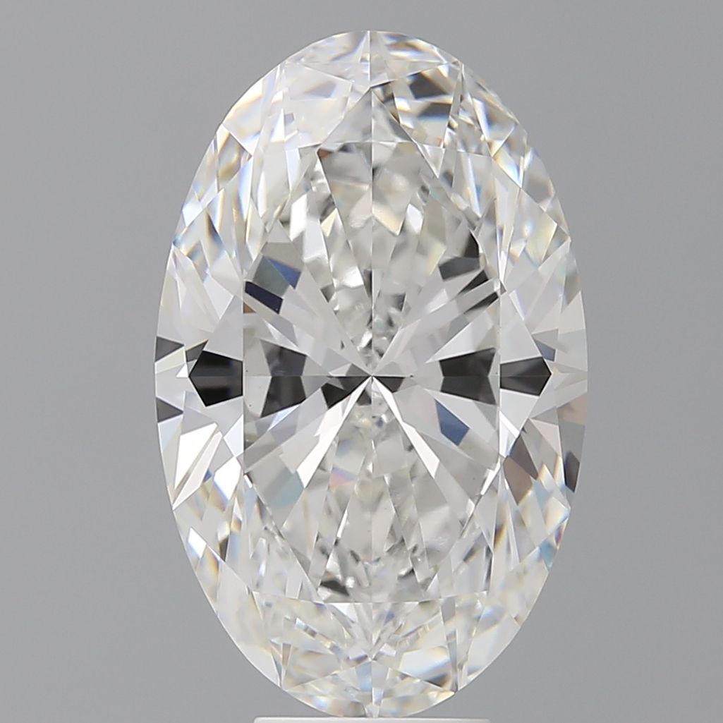 8.03 ct. oval Lab Grown Diamond front image