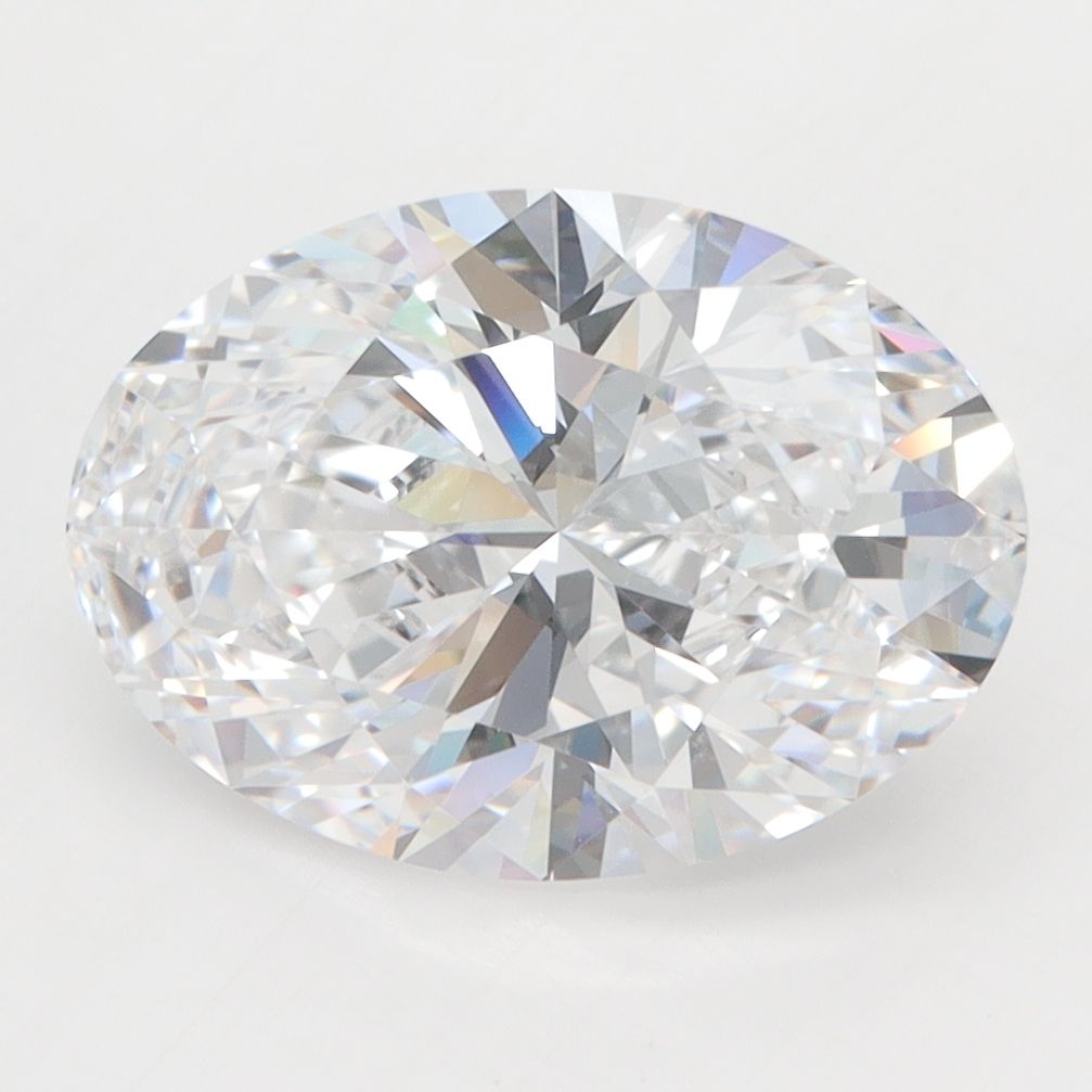 3.67 ct. oval Lab Grown Diamond front image