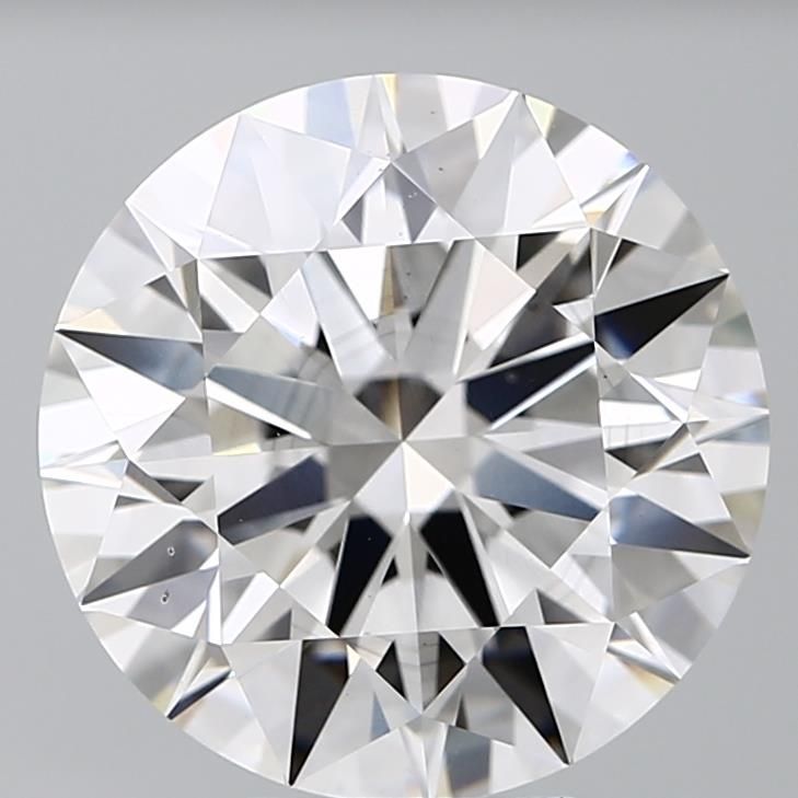 6.26 ct. round Lab Grown Diamond front image
