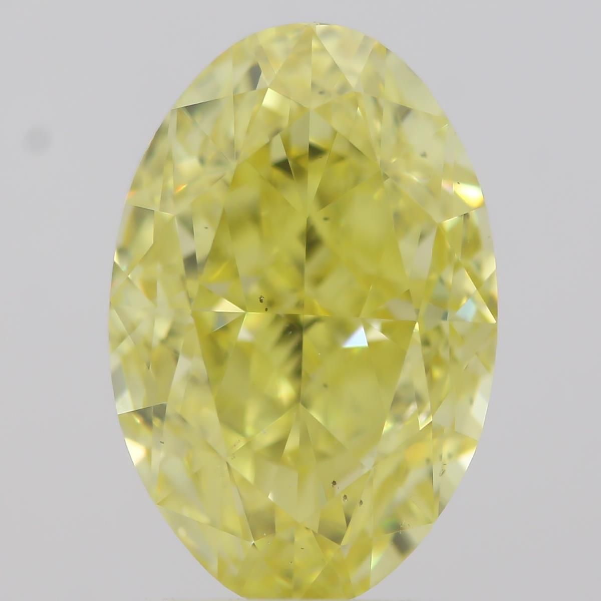 Diament 2.07 ct Fancy Vivid Yellow/SI1