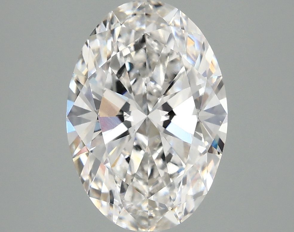 2.84 ct. oval Lab Grown Diamond front image