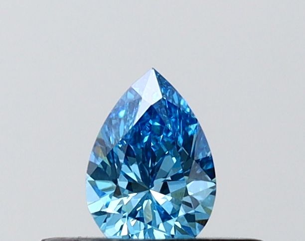 0.31 CT Fancy Vivid Blue PEAR