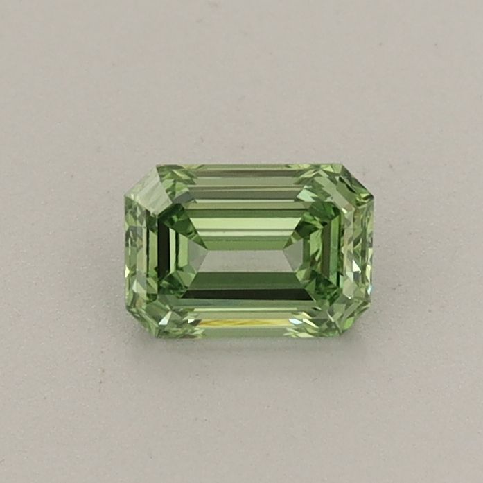 0.37 CT Fancy Vivid Green EMERALD