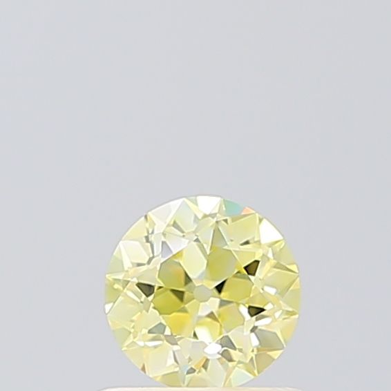 0.51 CT Fancy Light Yellow OLD EUROPEAN CUT