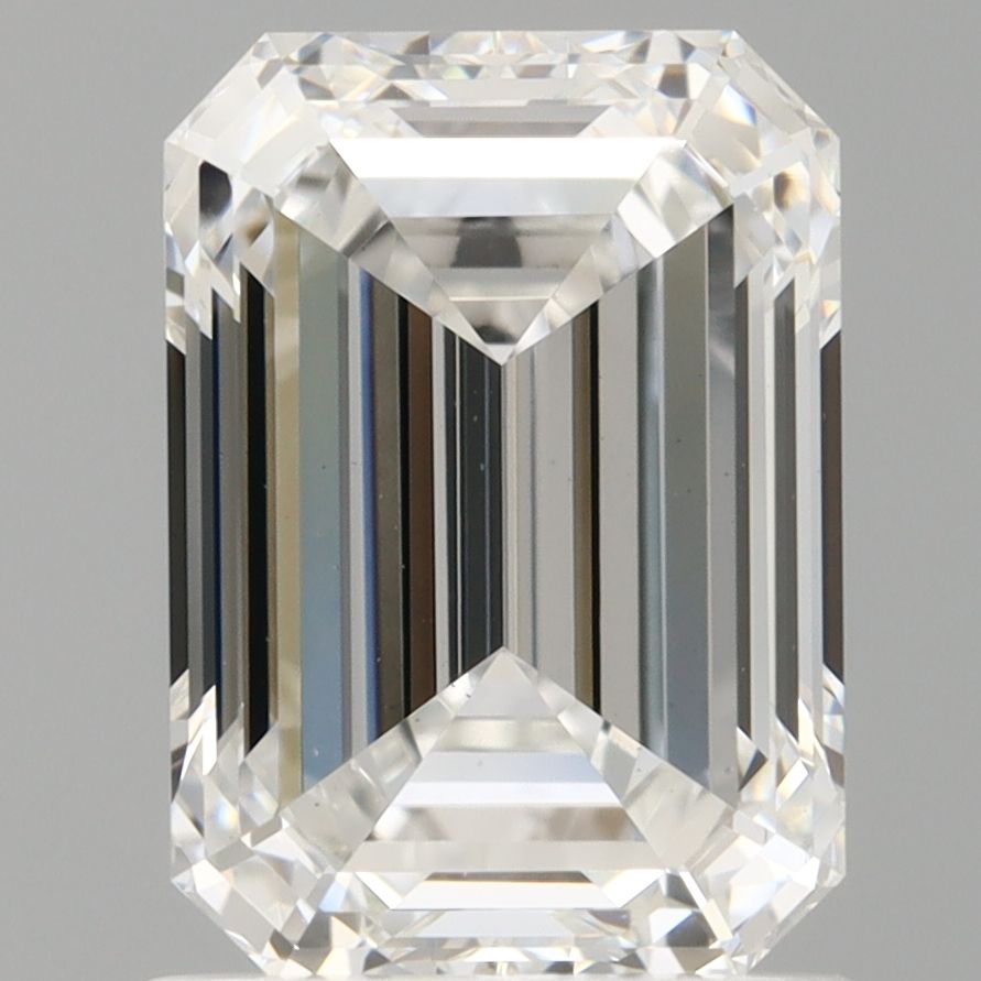 1.58 ct. emerald Lab Grown Diamond front image