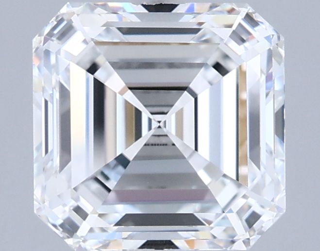 2.05 ct lab-grown Asscher Diamond