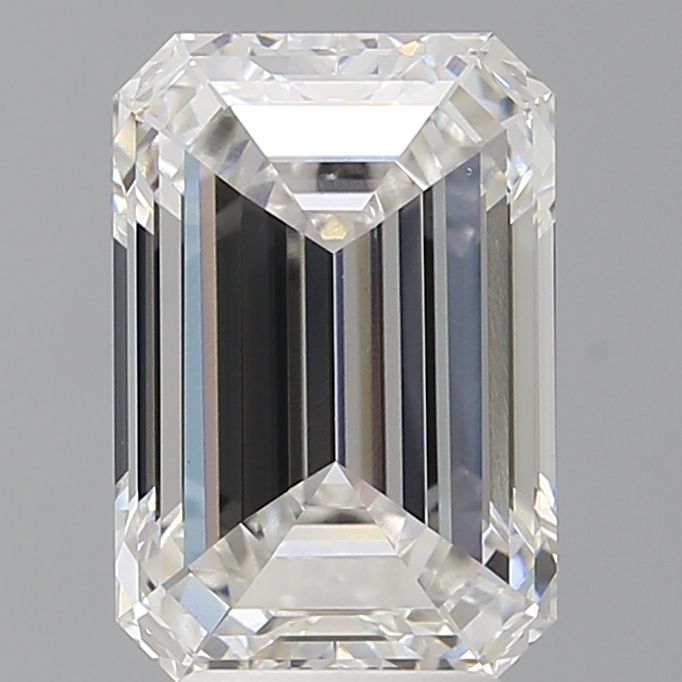 4.53 ct. emerald Lab Grown Diamond front image