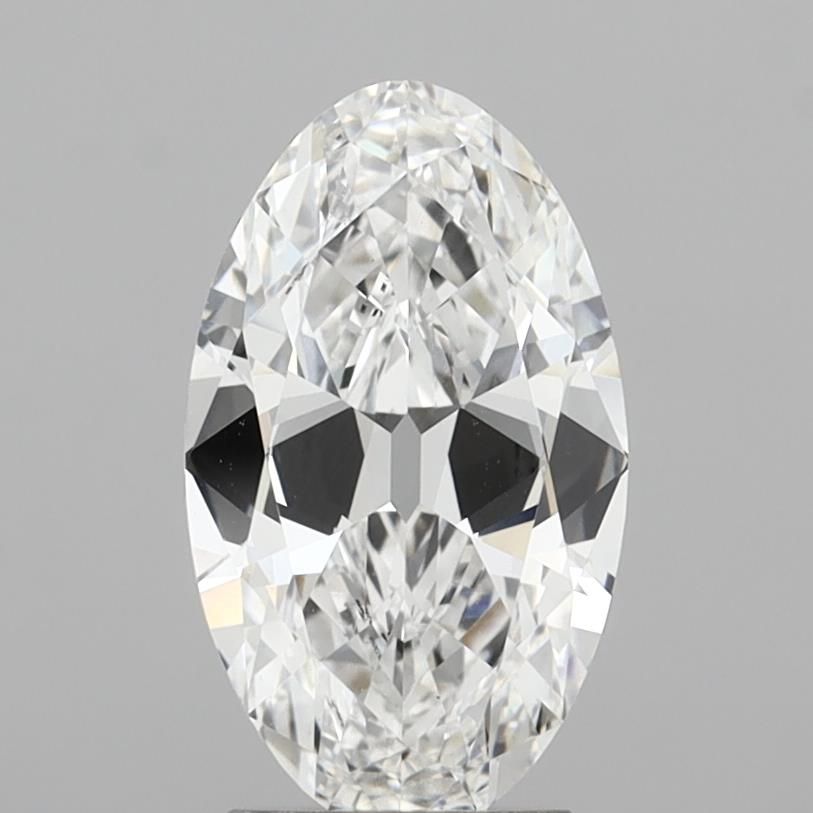 3.01 ct. oval Lab Grown Diamond front image