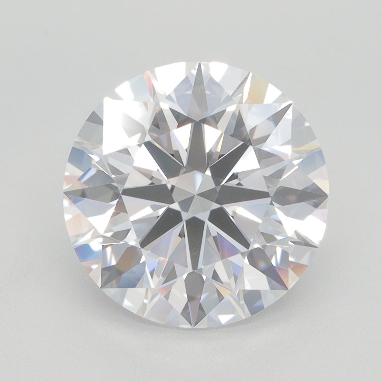 5.69 ct. round Lab Grown Diamond front image