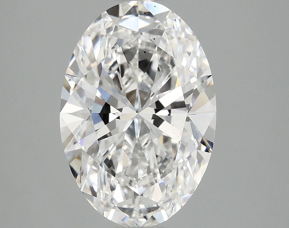 2.88 ct. oval Lab Grown Diamond front image
