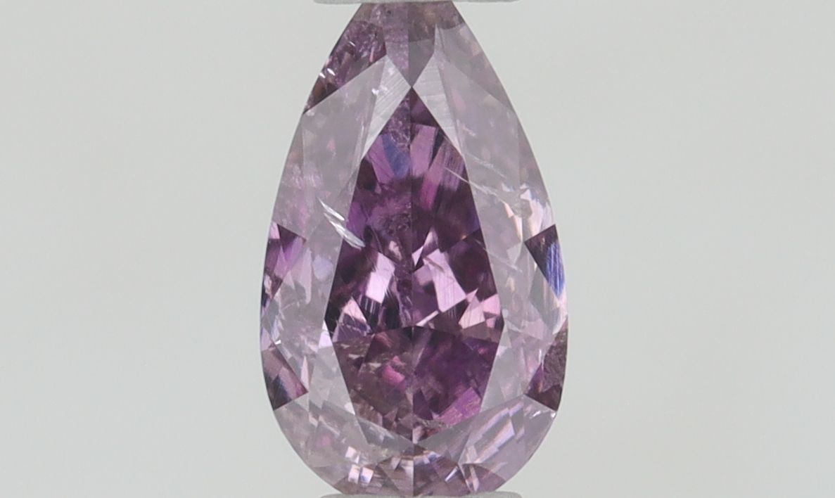 Diament 0.23 ct Fancy Deep Purple Pink/I1