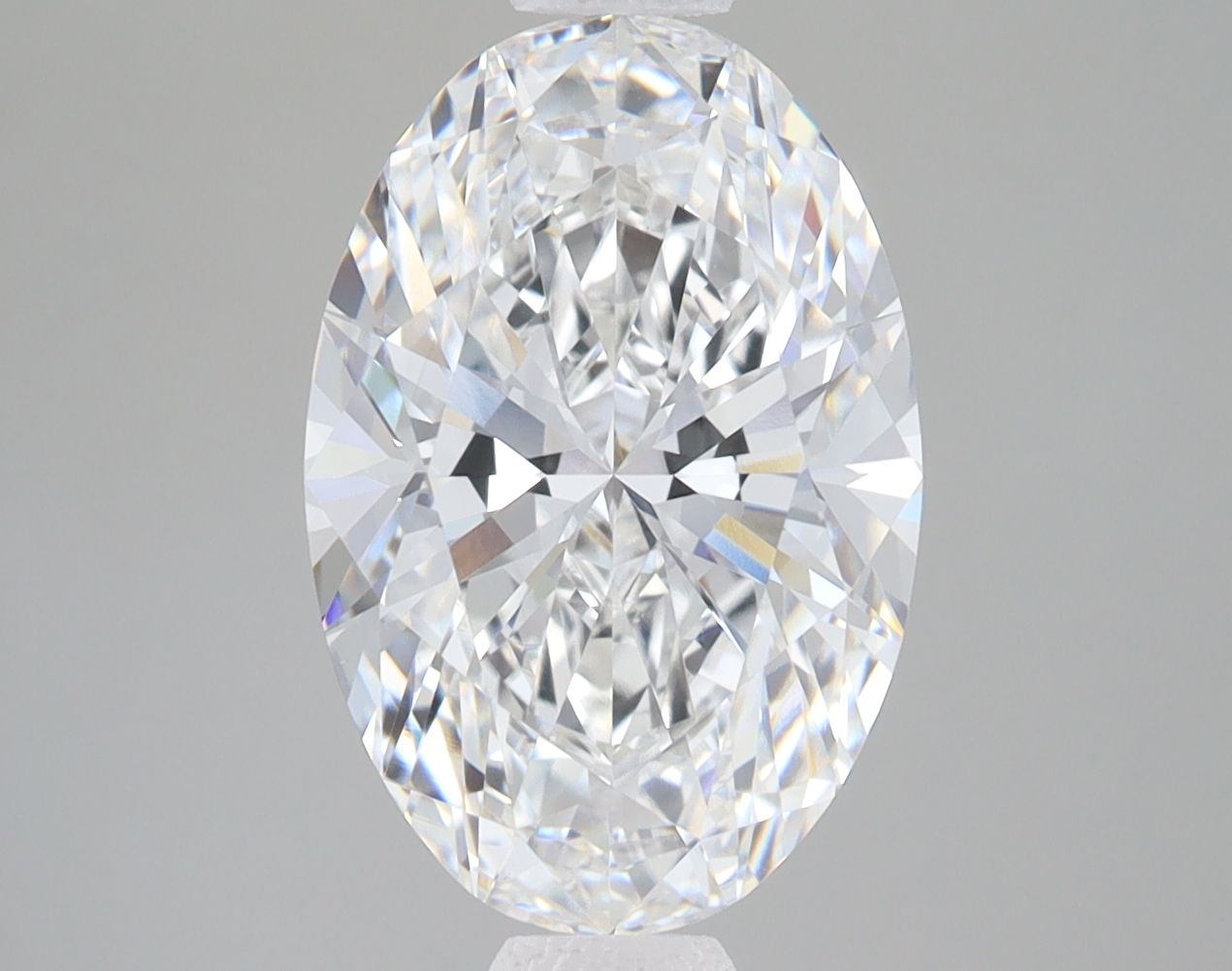 4.07 ct. oval Lab Grown Diamond front image
