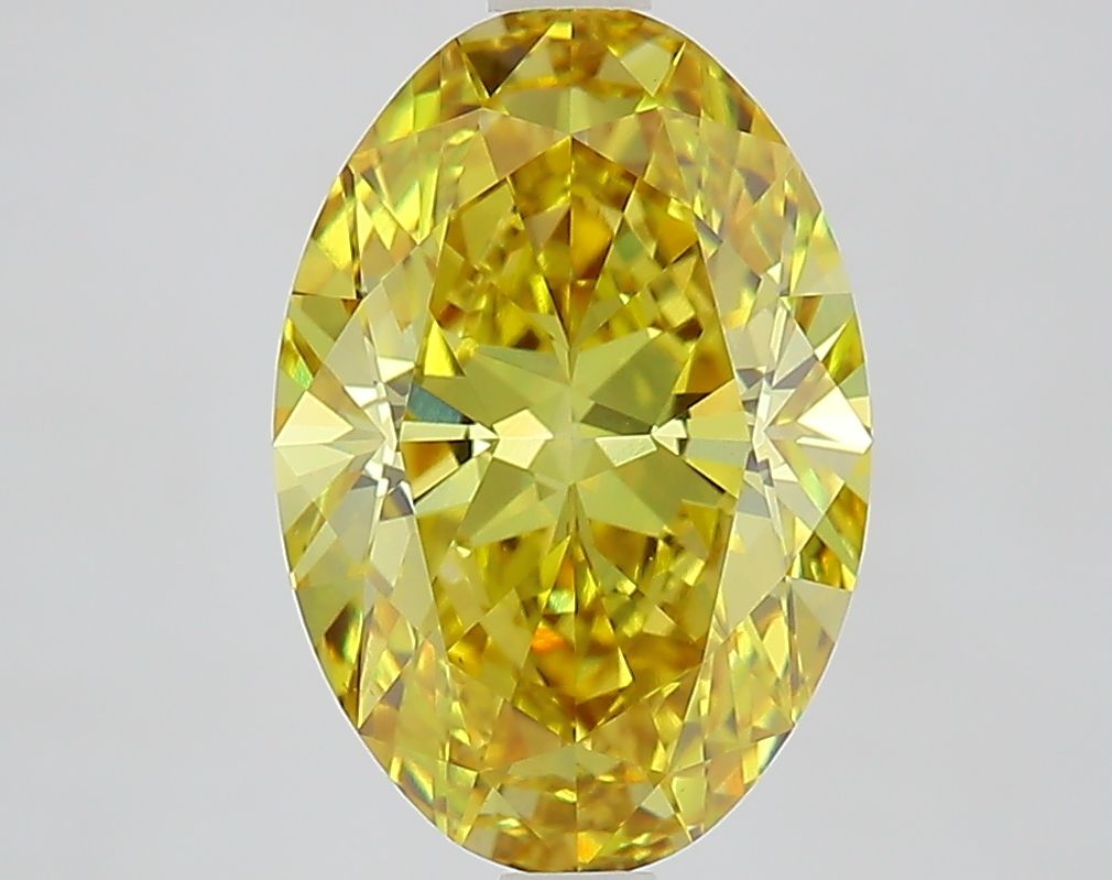 3.01 ct. oval Lab Grown Diamond front image