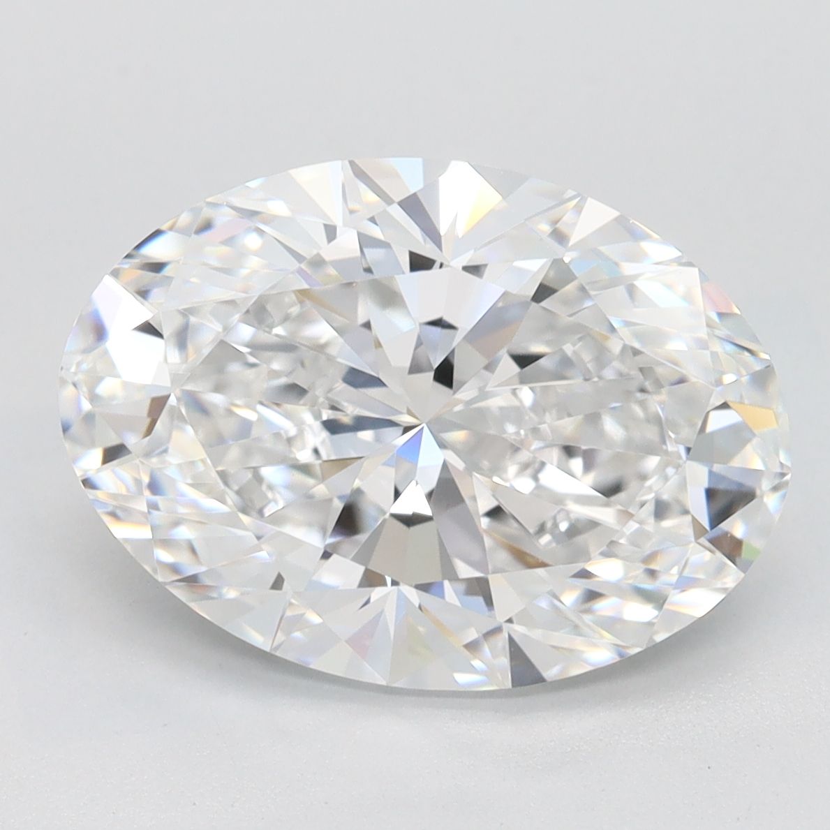 4.06 ct. oval Lab Grown Diamond front image