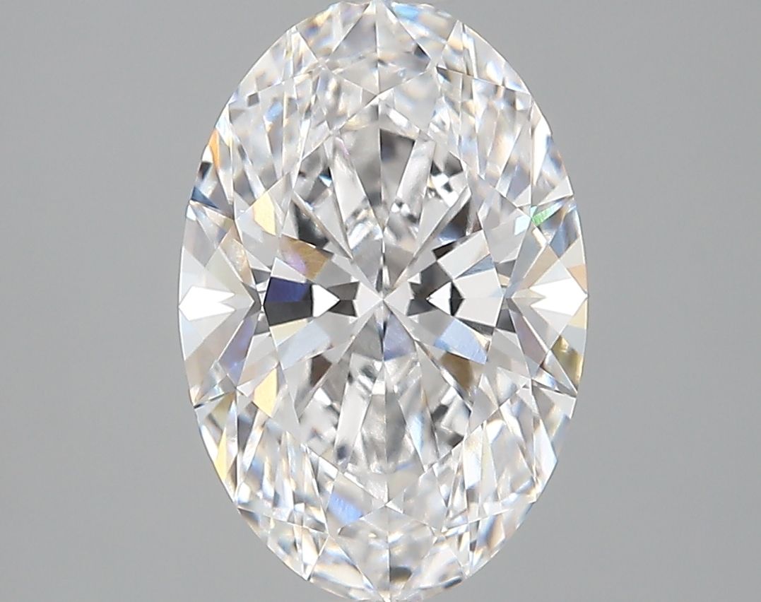 3.24 ct. oval Lab Grown Diamond front image
