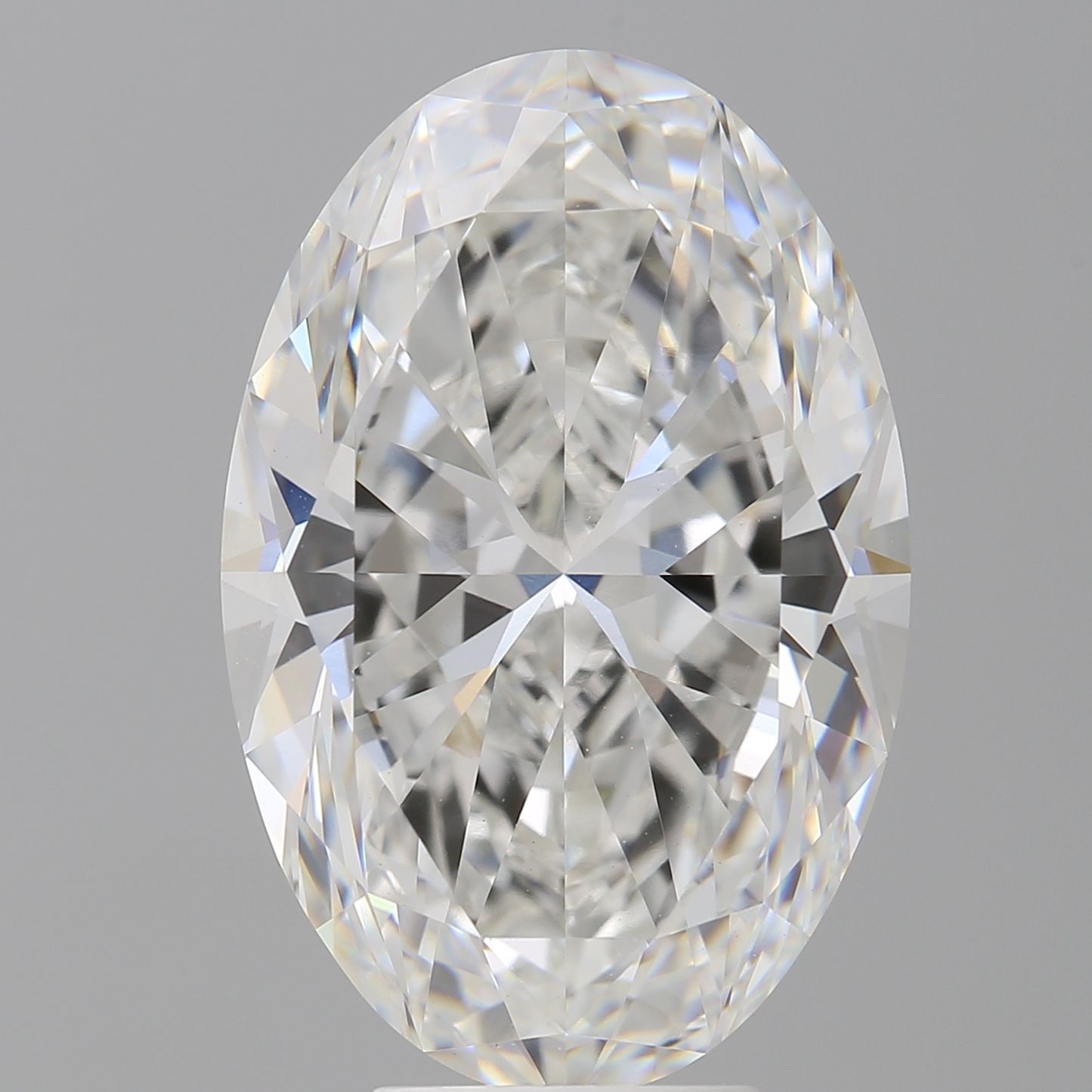 7.54 ct. oval Lab Grown Diamond front image