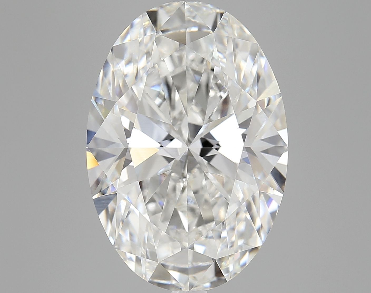 9.07 ct. oval Lab Grown Diamond front image
