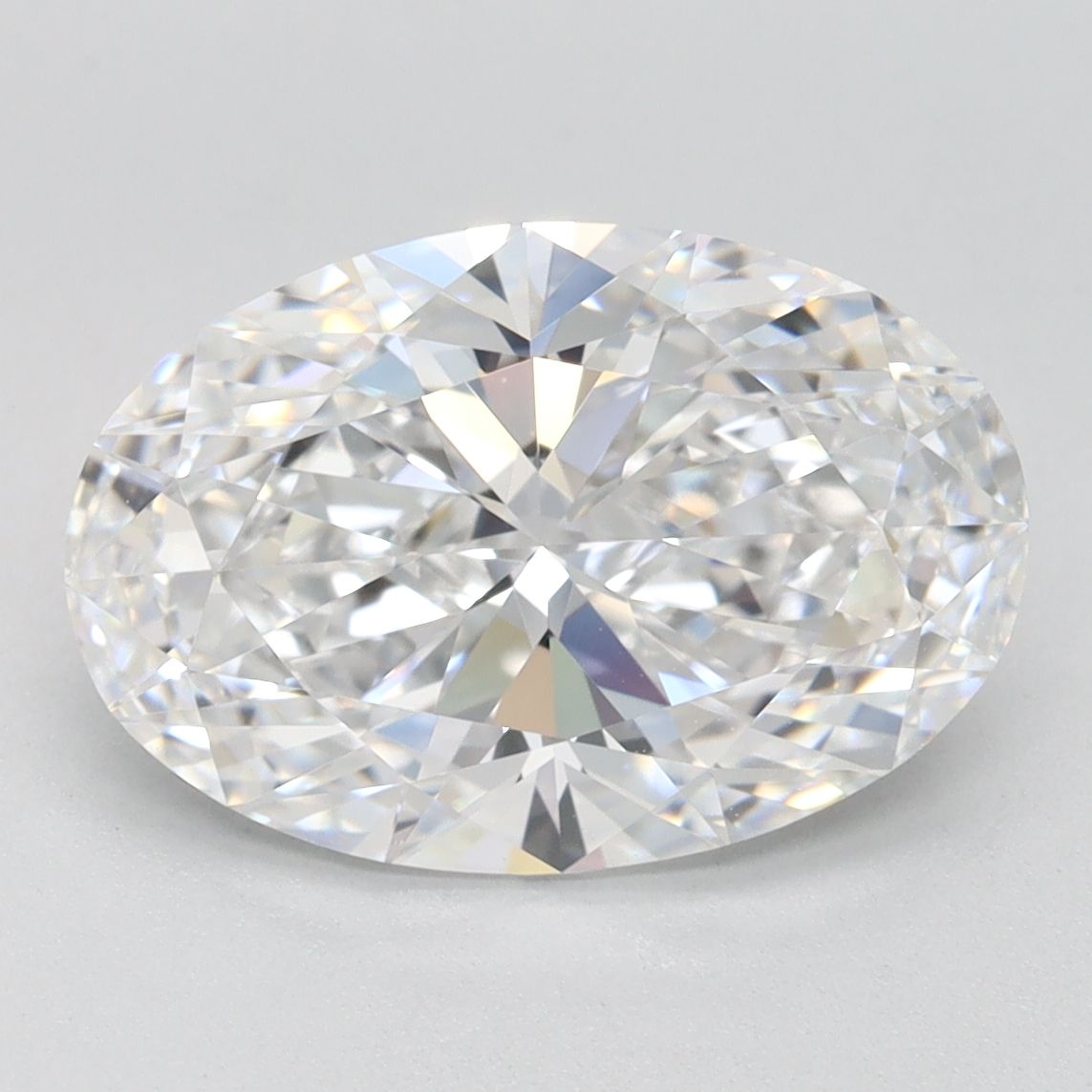 3.03 ct. oval Lab Grown Diamond front image