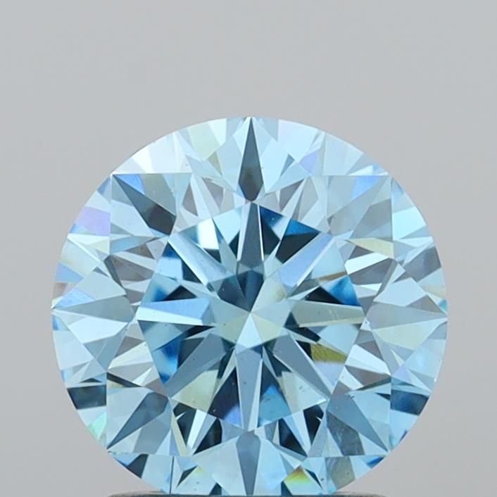 1.56 CT Fancy Vivid Blue ROUND